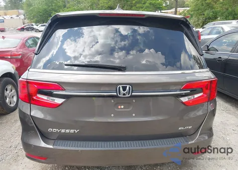 2022 Honda Odyssey Elite из США, поврежденный, VIN 5FNRL6H9XNB042639